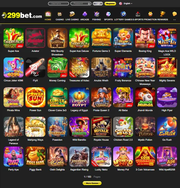 Download the app from 299Bet